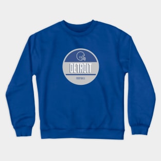 Detroit retro football Crewneck Sweatshirt